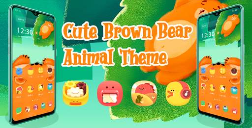 Cute animal theme for Galaxy note launcher HD 2019 screenshot 1