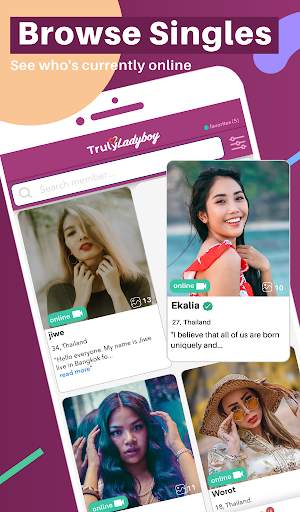 TrulyLadyboy - Ladyboy Dating App screenshot 9