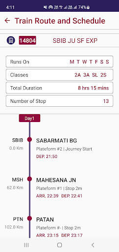 Live Train Status screenshot 7
