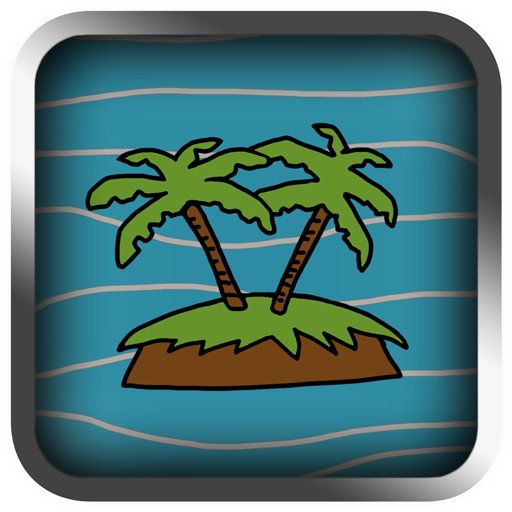 Treasure Island LCD Retro icon