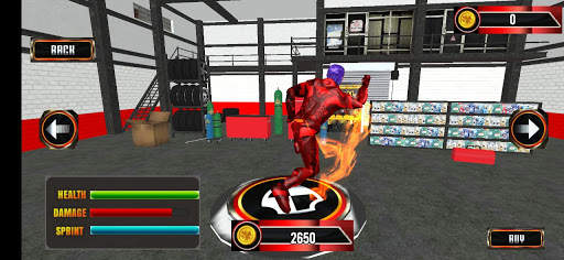 Iron Rope Hero War - Superhero crime city Games स्क्रीनशॉट 3