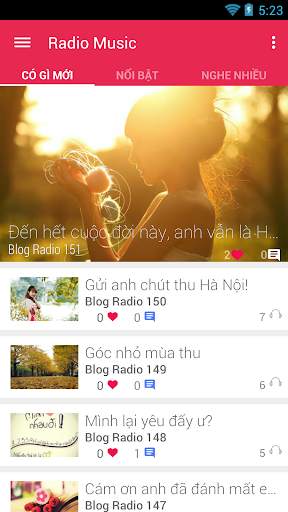 Radio Music - Blog Radio screenshot 1