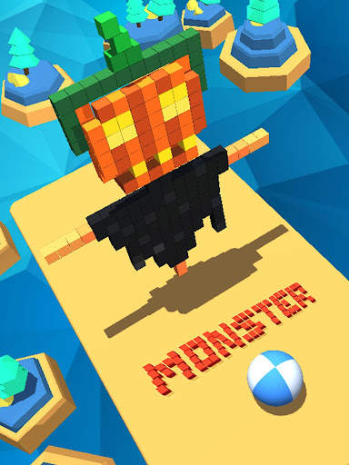 Monster Vs Ball 3D screenshot 1