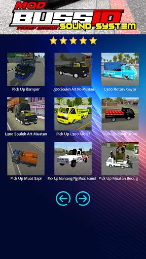 Mod Bussid Pick Up Angkut Soun screenshot 3