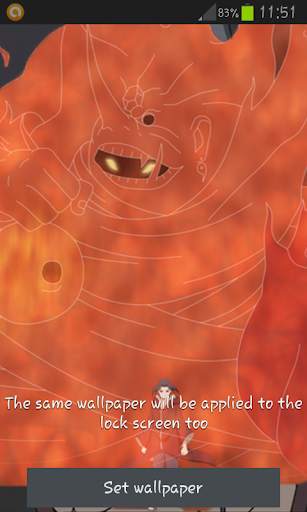 UchihaBrothers Live Wallpaper screenshot 4