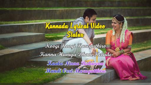 Kannada Photo Lyrical Video Status Maker screenshot 2