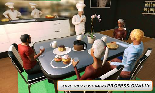 MY restaurant Manager: Virtual manager games 3D screenshot 2