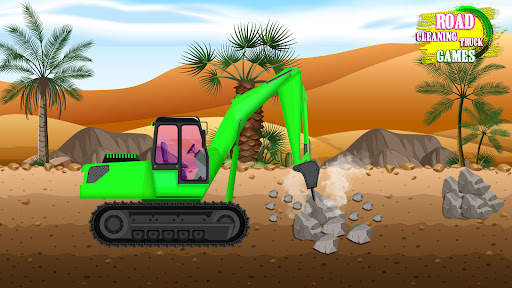 Road Cleaning Truck Games screenshot 3
