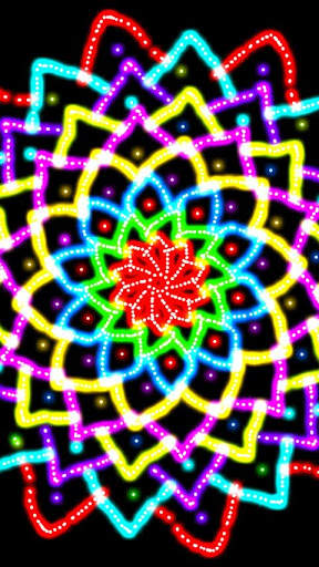 Glow Spin Art screenshot 3