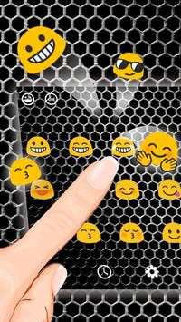 Black Metal Keyboard Theme screenshot 2