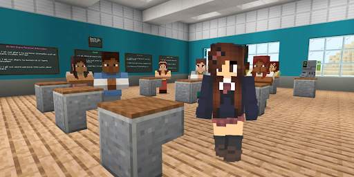 Maps for Minecraft City with School screenshot 3