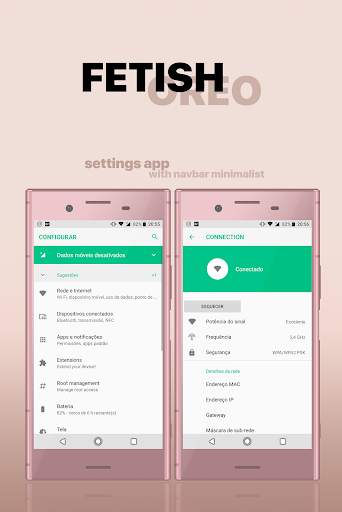 [Substratum] Fetish: Oreo Theme screenshot 8