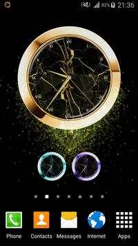 Gold Clock Wallpaper screenshot 3