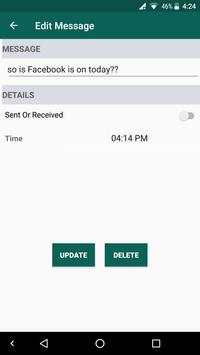 Fake Chat for Whatsapp Conversation screenshot 6