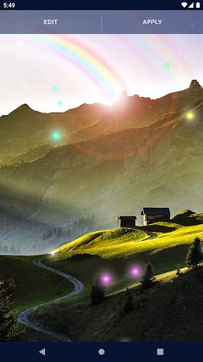 Rainbow Nature Live Wallpaper screenshot 6