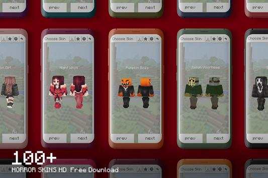 Horror Skins Minecraft Scary PE screenshot 1