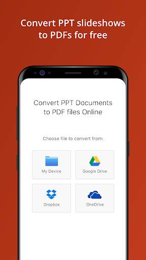 PPT to PDF Converter app screenshot 1