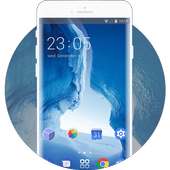 Theme for glacier travel wallpaper