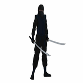 How to Draw a Ninja icon