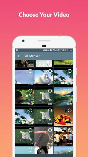 Video Status Splitter - Split For Status Story 2 تصوير الشاشة