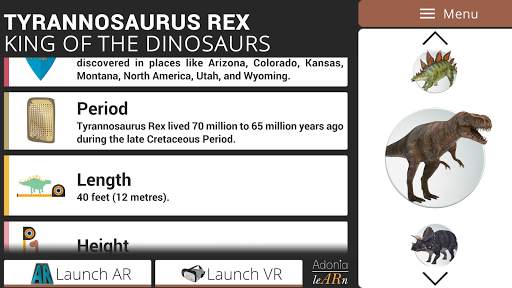 Dinosaurs ARVR screenshot 6