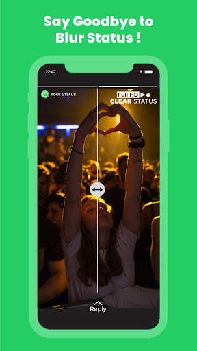 Clear Status - No Blur Status screenshot 2
