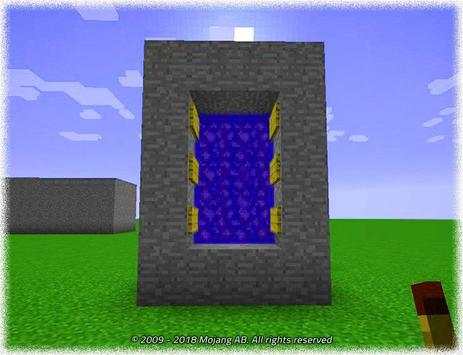 Portal Mod in Minecraft PE screenshot 3