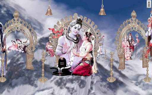 4D Shiv Parvati Live Wallpaper screenshot 9