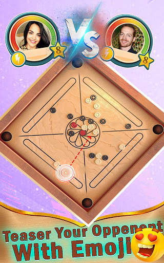 Carrom Board - Multiplayer 3D Game screenshot 1