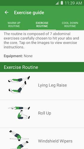 Ultimate Ab & Core Workouts screenshot 2
