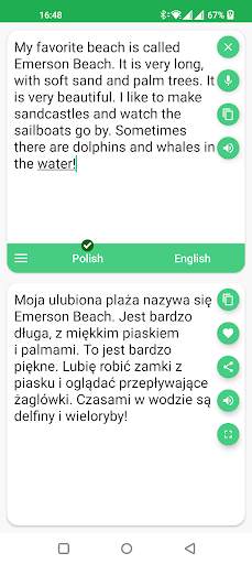 Polish - English Translator скриншот 2