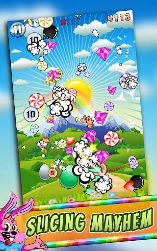 Easter Egg Candy Slicer Game screenshot 1