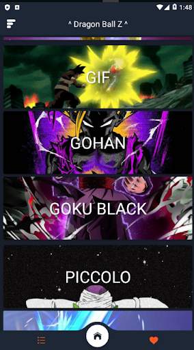 Dragon B Z All Characters Wallpaper OFFLINE : GIF screenshot 2