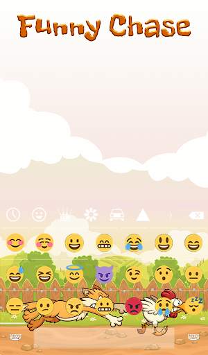 Funny Chase Animated Keyboard screenshot 4