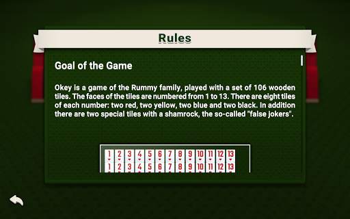 Okey - Variante do Mexe-mexe (Rummy) screenshot 10