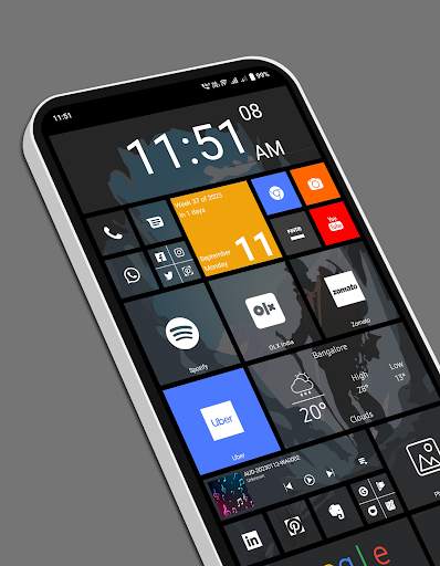 WinTiles Launcher 2023 screenshot 1