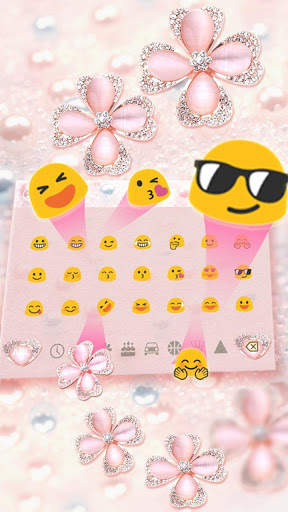 Clover Glitter Keyboard screenshot 2