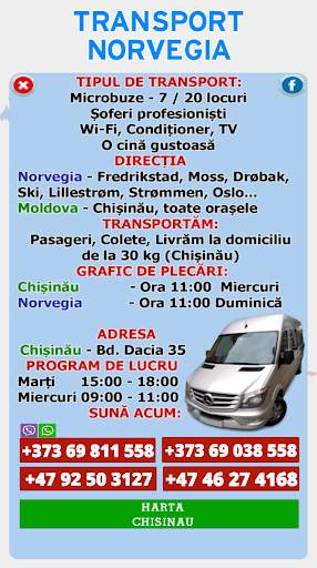 Transport Moldova screenshot 4