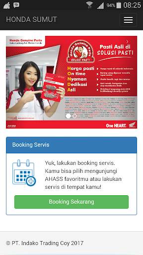 Honda Sumut screenshot 1