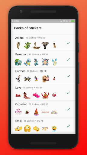 WAStickers-Love, Meme, Emoji, New Year Stickers screenshot 3