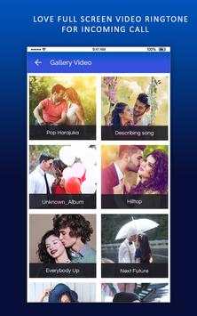 Love Full Screen Video Ringtone For Incoming Call screenshot 4