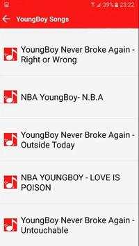 YoungBoy NBA Songs 3 تصوير الشاشة