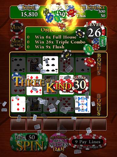 Poker Slots Deluxe 9 تصوير الشاشة