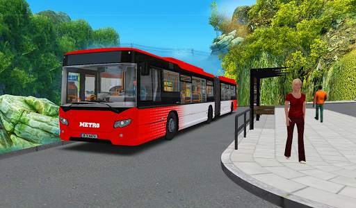 metro bus permainan real metro sim screenshot 4