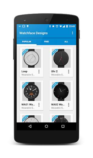 Watch Faces For Wear OS (Android Wear) screenshot 1