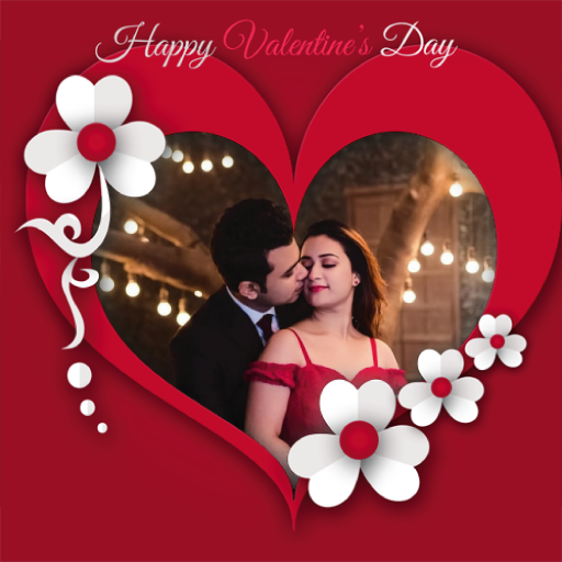 Valentine Day Photo Frames Pro icon