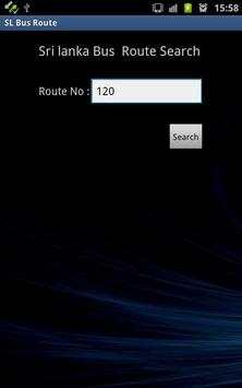 Sri lanka bus route screenshot 1