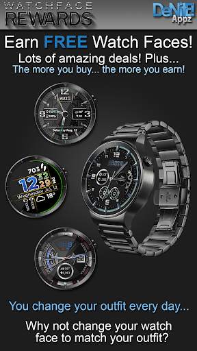 WatchFace Rewards 1 تصوير الشاشة