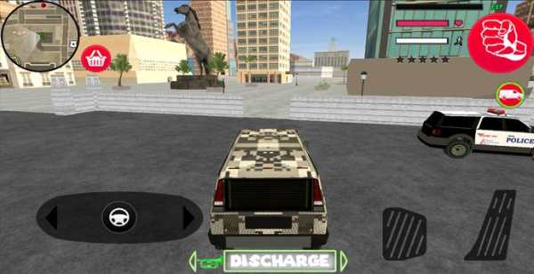 Iron Stickman Rope Hero War Gangstar OffRoad screenshot 3