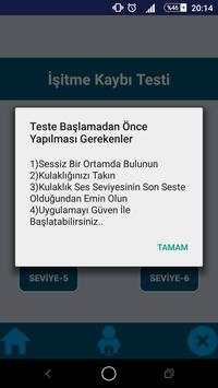 Ear Hearing Loss Test. screenshot 3
